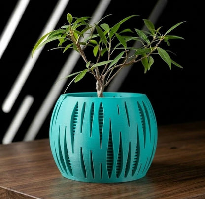 Split Pflanztopf – Architektur trifft Natur in 3D