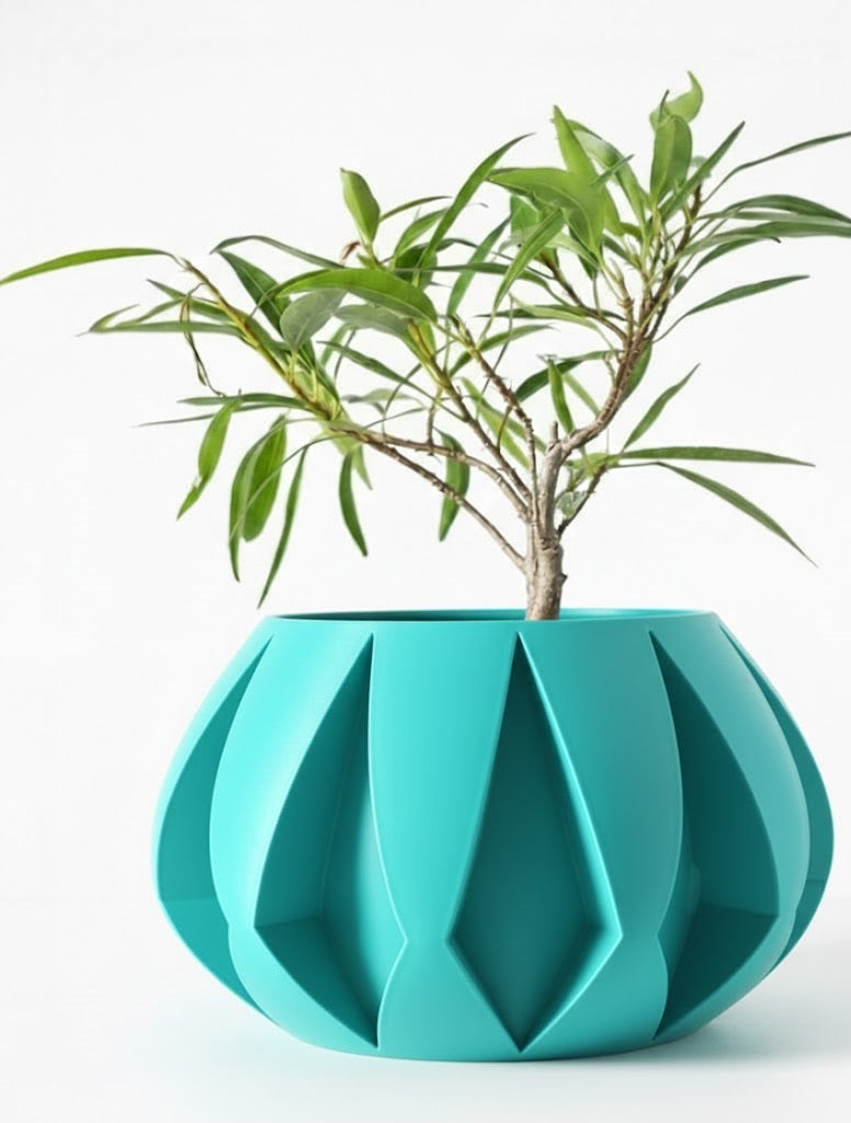 Der Moki – 3D-Pflanztopf mit gefalteter Skulpturform