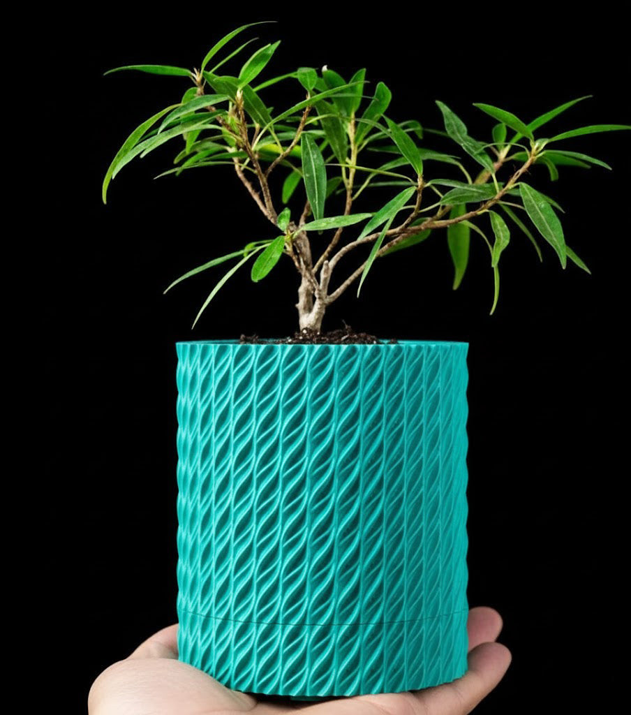 Flow Planter – Der spiraldynamische 3D-Pflanztopf