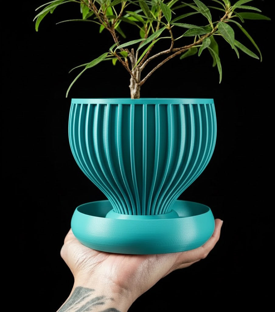 Yin 3D Pflanztopf – Design trifft auf Balance