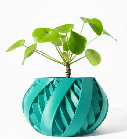 Der Silvo – 3D-Pflanztopf mit spiralförmiger Dynamik