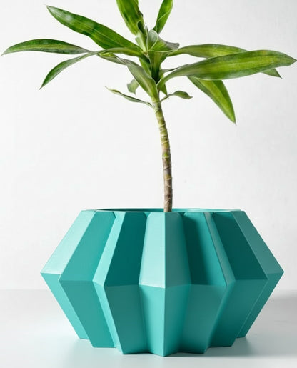 Pflanztopf „Jun“ – Geometrische Harmonie in 3D-Design