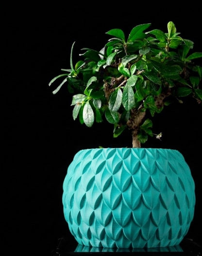 Scale – Der 3D Pflanztopf mit Schuppenstruktur und skulpturaler Eleganz