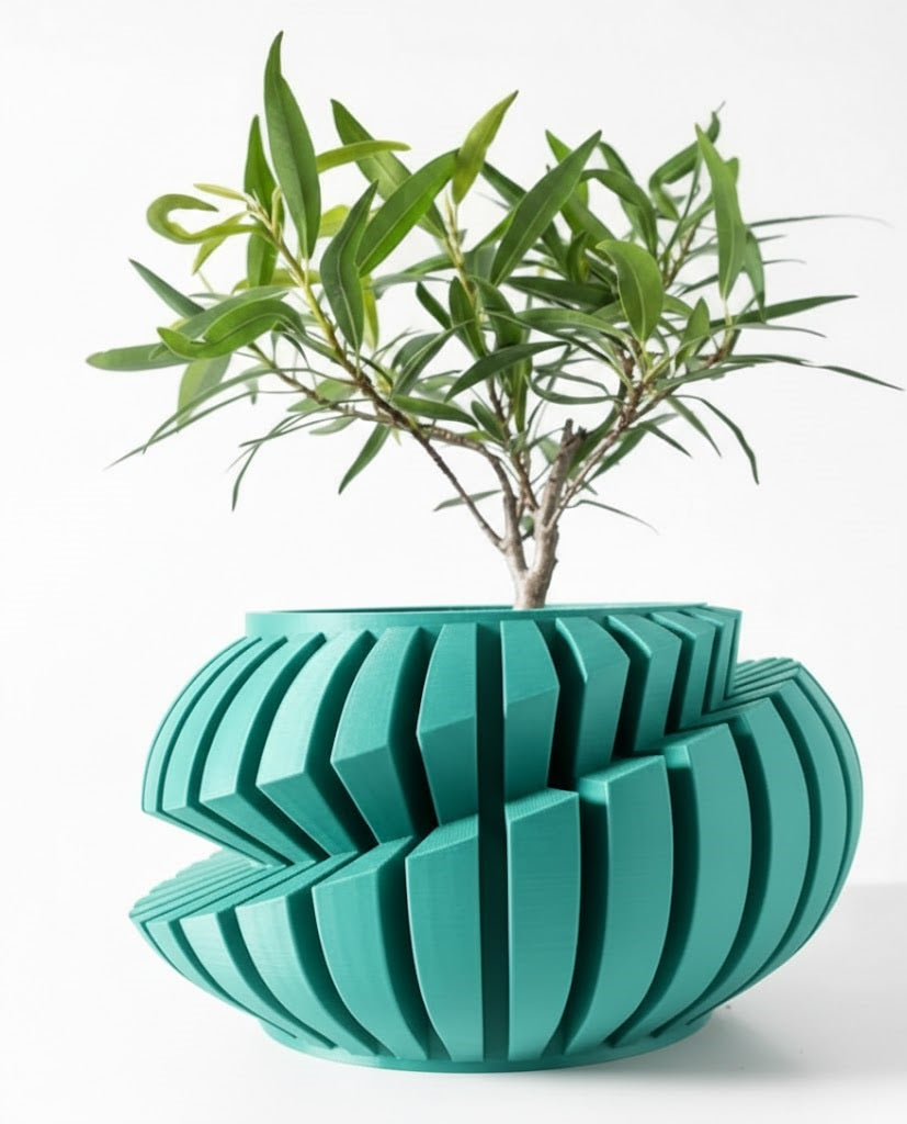 Luxira Planter Pot V2 – Ausdrucksstarkes 3D-Design trifft Pflanzenästhetik