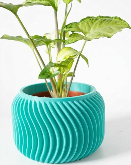 Vilex Pflanztopf – 3D-Design mit dynamischer Wellenstruktur