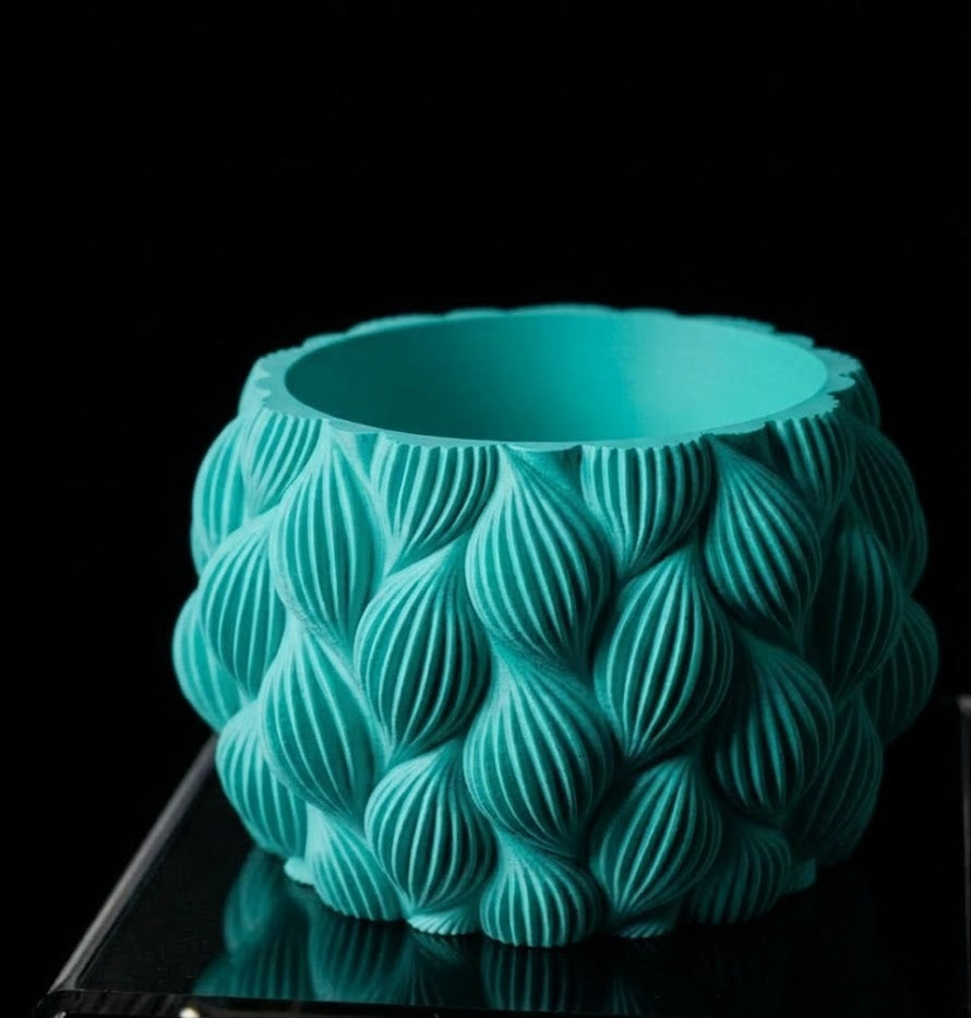 3D Pflanztopf „Ripple Planter“ – Wellen in Form und Struktur