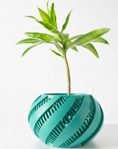 Krato – Der 3D-Pflanztopf mit dynamischem Lamellen-Design