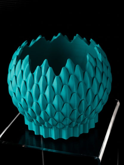 Drachenschuppen Pflanztopf – Majestätisches Design für deine Pflanzen