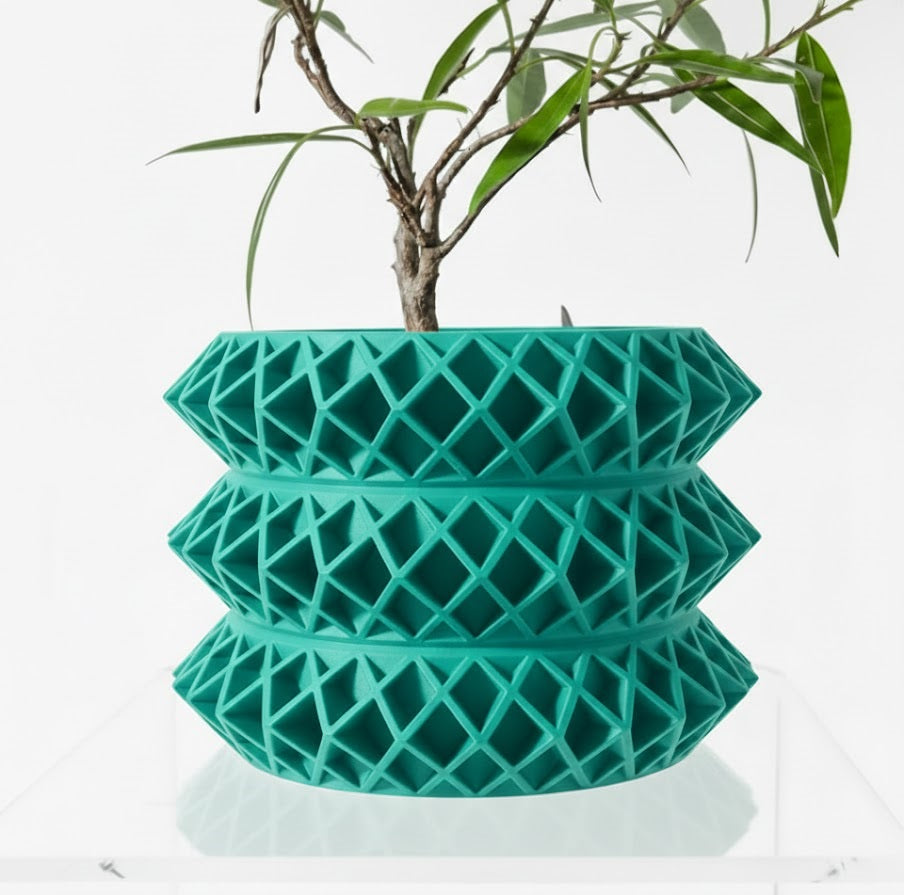 Der Tomo – 3D-Pflanztopf mit geometrischer Raffinesse