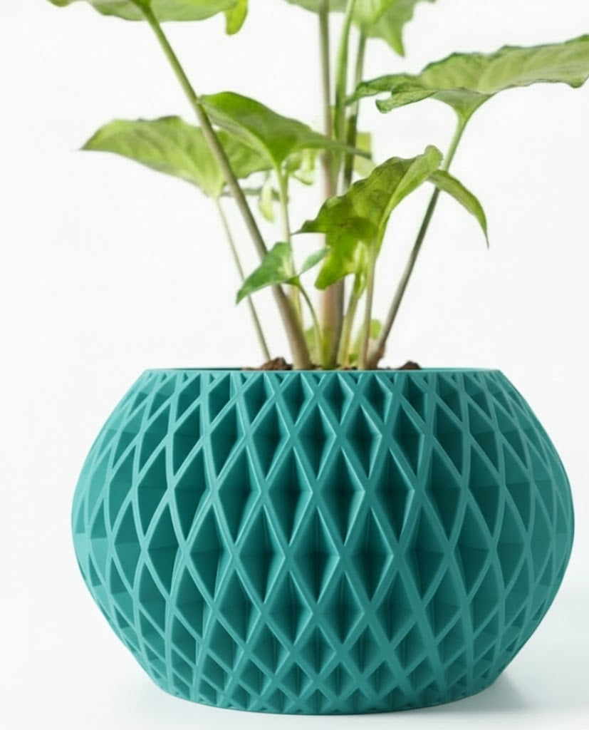 Gisar – Der 3D-Pflanztopf mit rautenstarker Präsenz