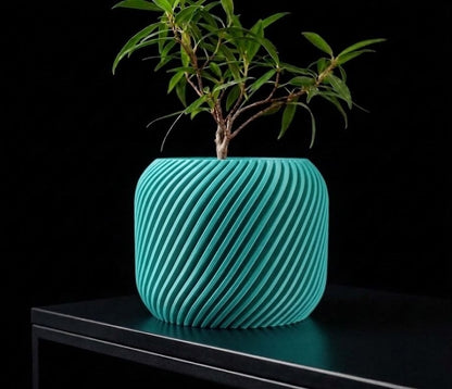Schräger Pflanztopf – 3D-Design trifft auf Perspektivwechsel