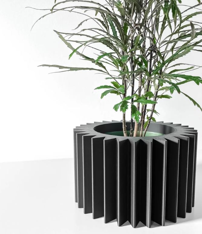 Tuno 3D Pflanztopf – Architektonische Präzision für Ihr Grün