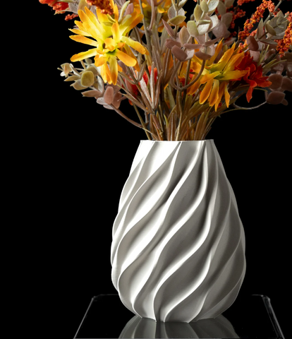 Vase „Twisted Flower Vase“ – Dynamik trifft auf Design