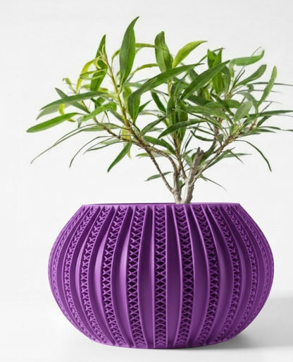 Der Syne – 3D-Pflanztopf mit strukturierter Eleganz