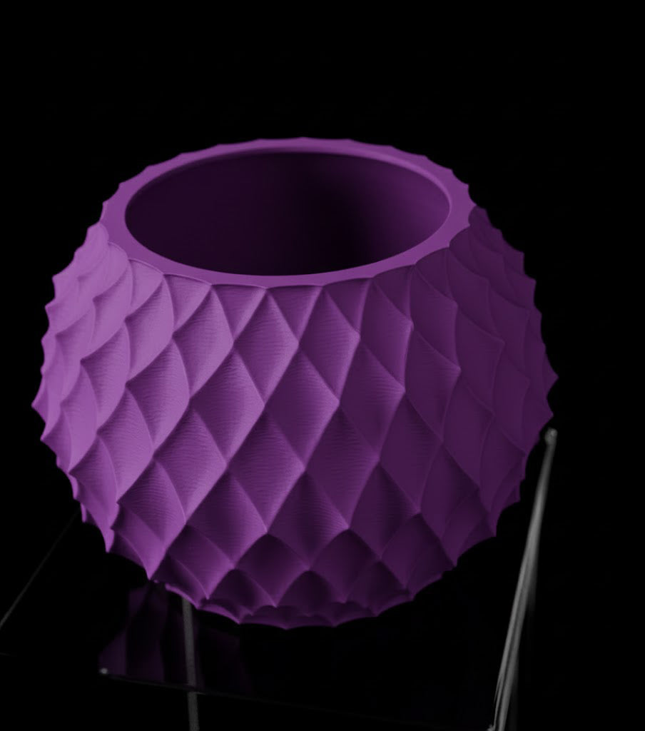 Diamond Planter Pot – Facettenreiches 3D-Design für moderne Pflanzeninszenierung