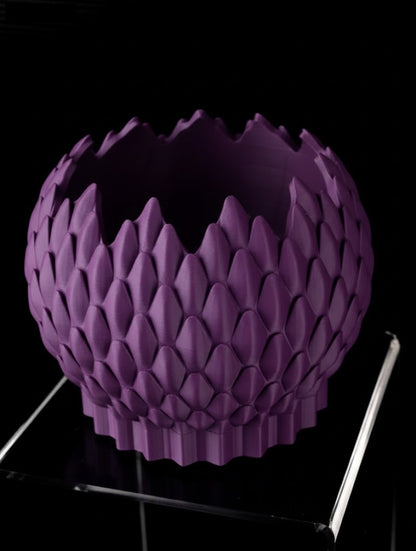 Drachenschuppen Pflanztopf – Majestätisches Design für deine Pflanzen