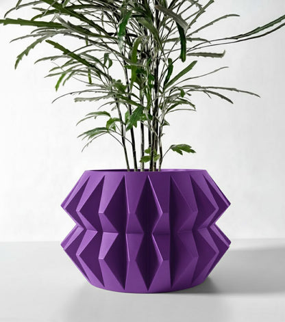 Almin 3D Pflanztopf – Geometrische Eleganz in Vollendung