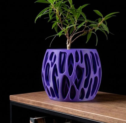 Schleim – Organische 3D-Form in geschlossener Eleganz