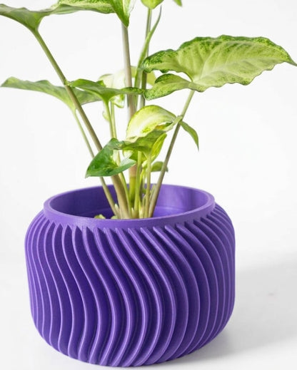 Vilex Pflanztopf – 3D-Design mit dynamischer Wellenstruktur