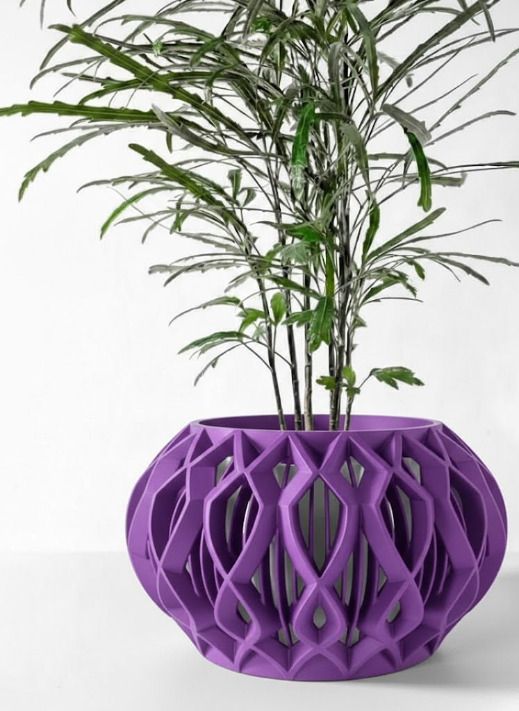 Octa 3D Pflanztopf – Geometrische Eleganz in Perfektion