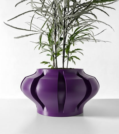 Ariko – Der elegante 3D-Pflanztopf in organischer Form