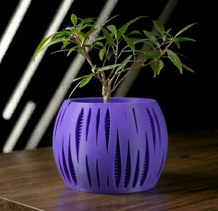 Split Pflanztopf – Architektur trifft Natur in 3D