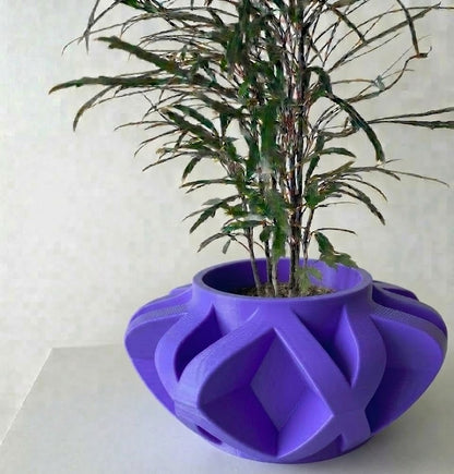 Sono 3D Pflanztopf – Kunstvolle Präzision trifft florales Design