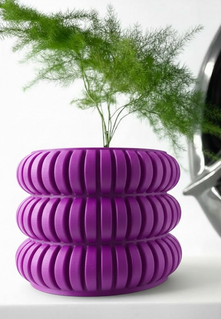 Jevor 3D Pflanztopf – Symmetrie in Vollendung
