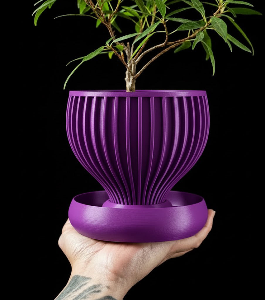 Yin 3D Pflanztopf – Design trifft auf Balance