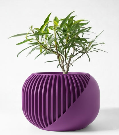 Der Narvo – 3D-Pflanztopf mit dynamischem Lamellen-Design