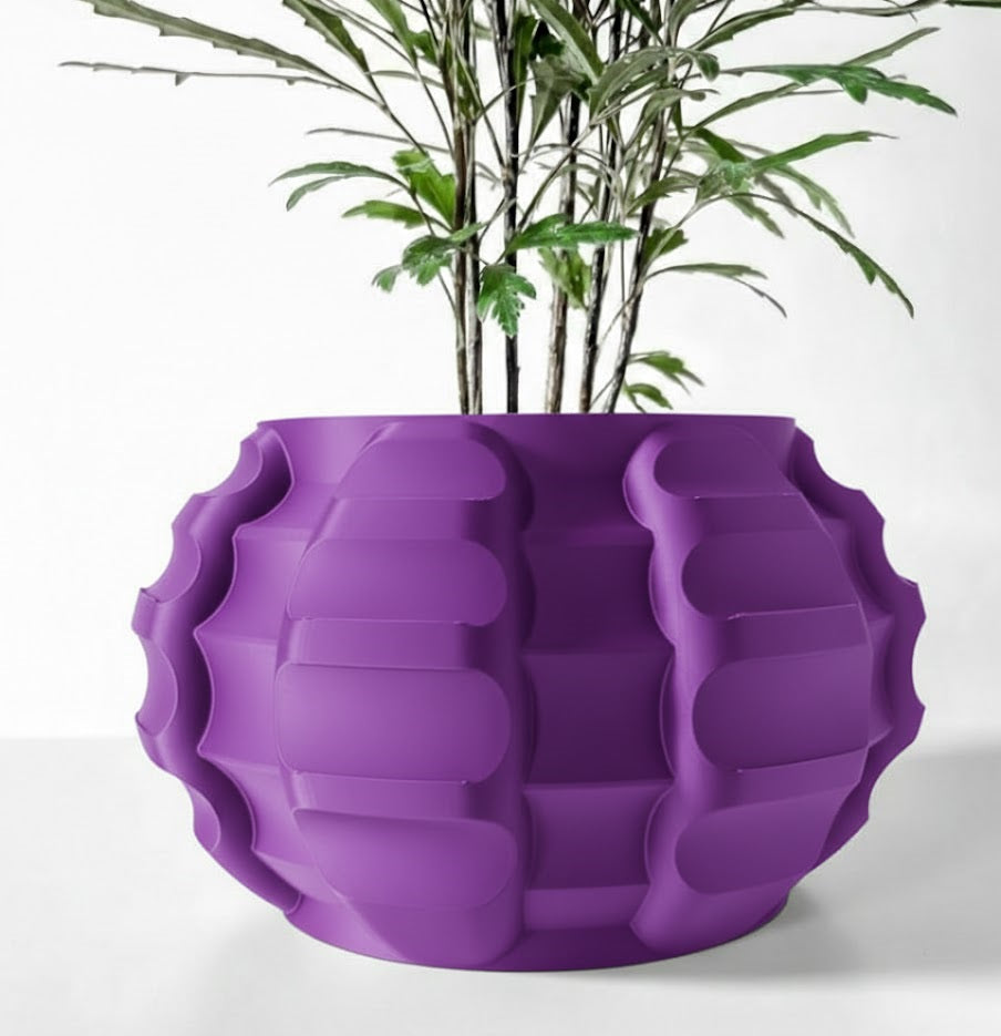 Jute 3D Pflanztopf – Organische Struktur trifft digitale Präzision