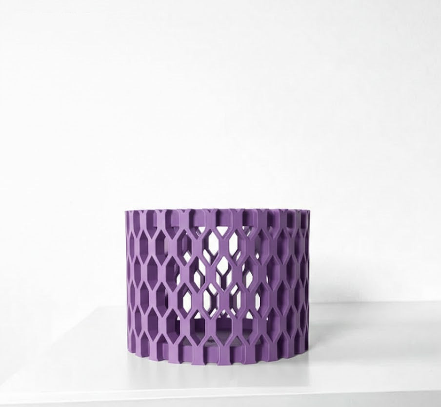 Erna Pflanztopf – Offener 3D-Orchideentopf mit Wabenstruktur und effektiver Belüftung