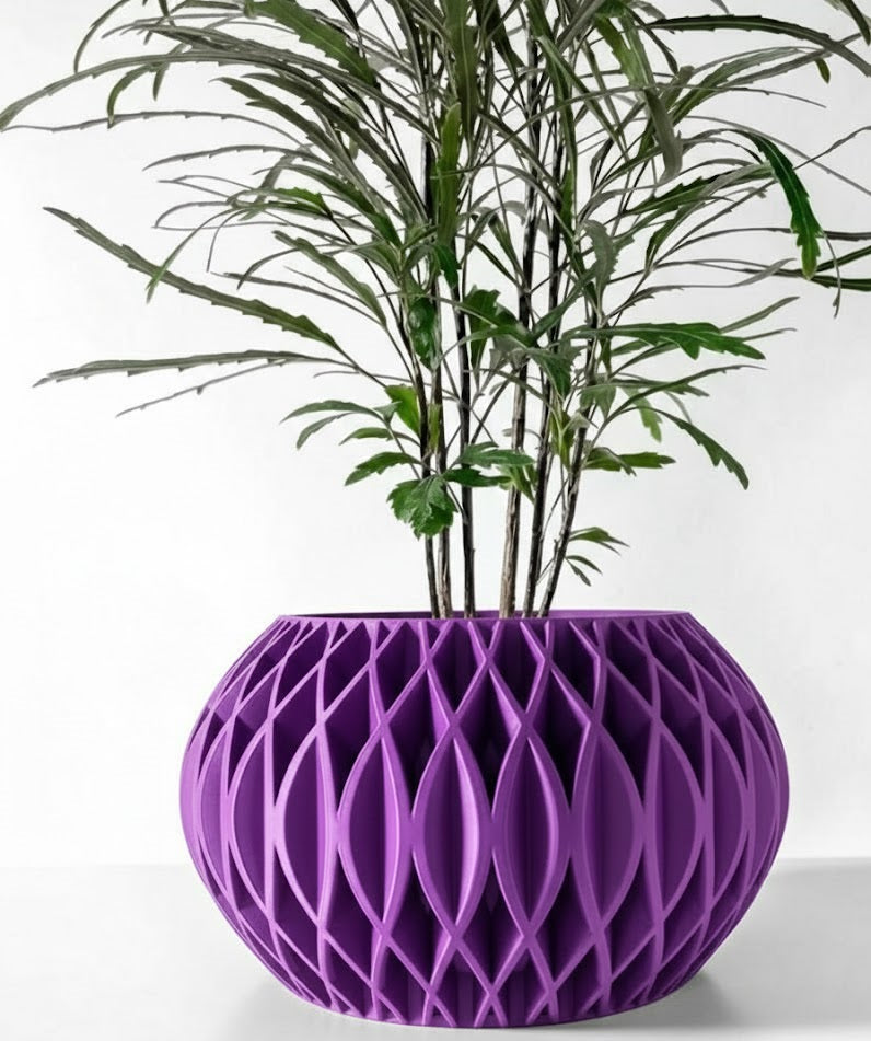 3D Pflanztopf „Revan“ – Organisches Design trifft digitale Präzision