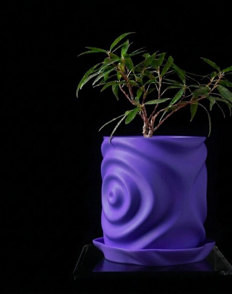 Waterdrop 3D Pflanztopf – Inspiriert von der Kraft eines Wassertropfens