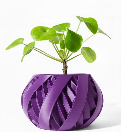 Der Silvo – 3D-Pflanztopf mit spiralförmiger Dynamik
