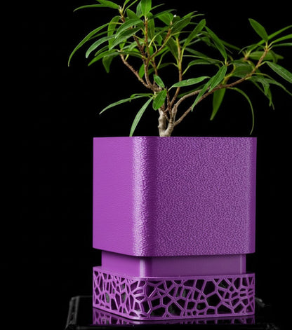 Vori Square Planter – Kantiger Minimalismus trifft 3D-Kunst