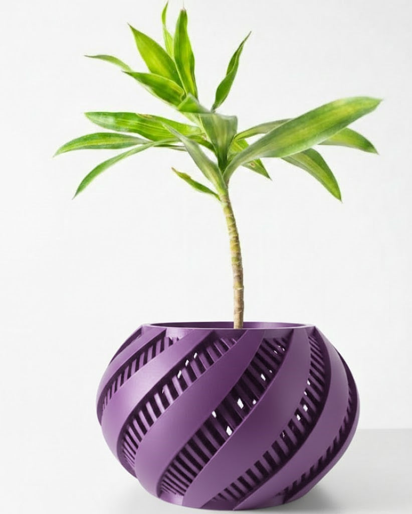 Krato – Der 3D-Pflanztopf mit dynamischem Lamellen-Design