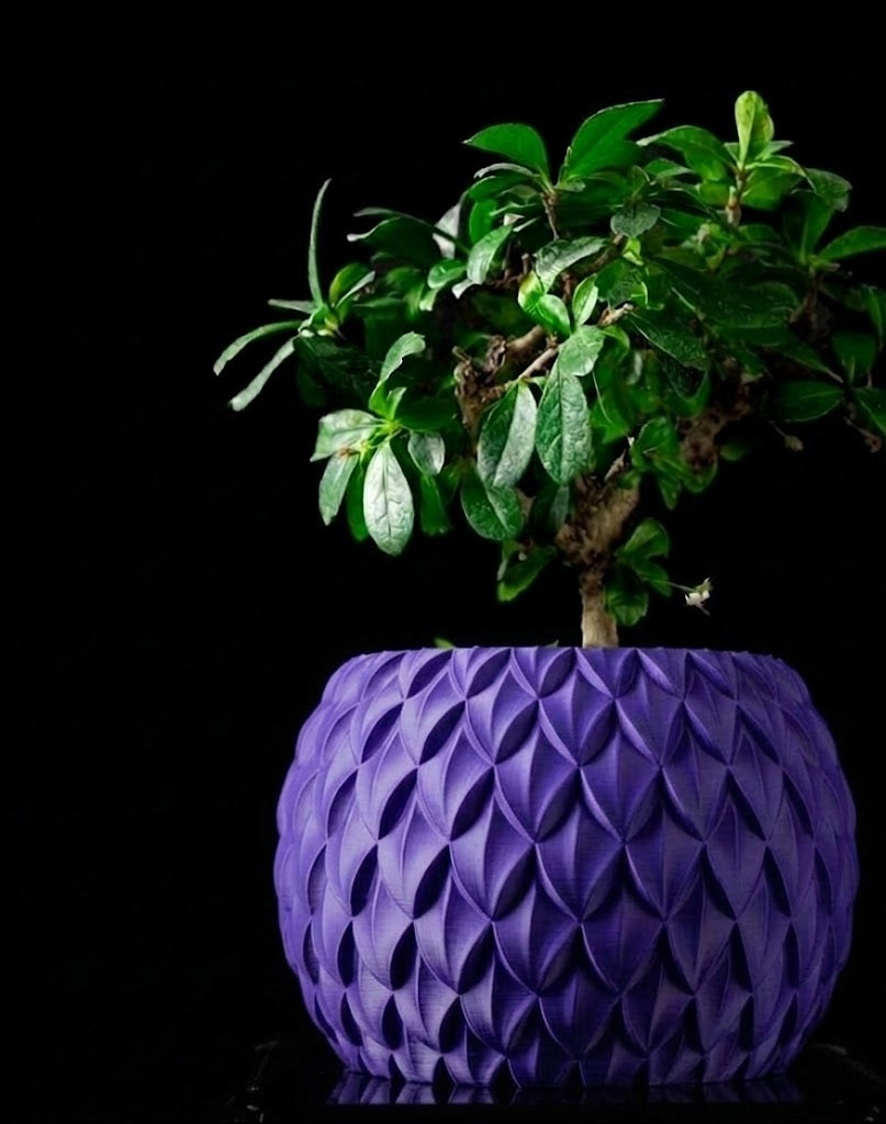 Scale – Der 3D Pflanztopf mit Schuppenstruktur und skulpturaler Eleganz