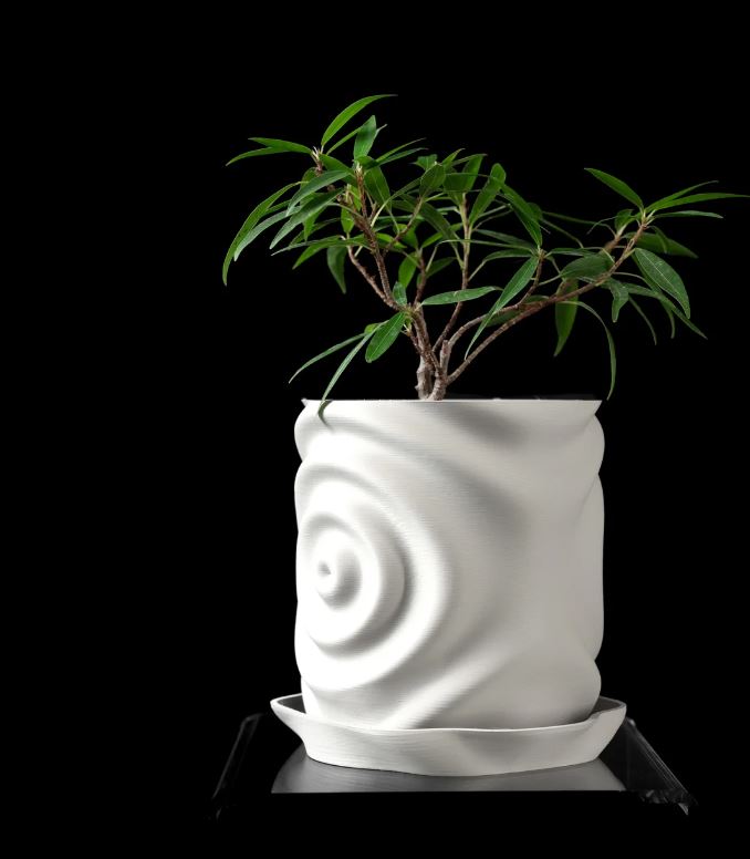 Waterdrop 3D Pflanztopf – Inspiriert von der Kraft eines Wassertropfens