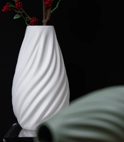 Vase „Wave Flower Vase“ – Eleganz in fließender Bewegung
