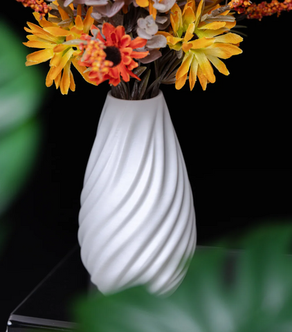 Vase „Wave Flower Vase“ – Eleganz in fließender Bewegung