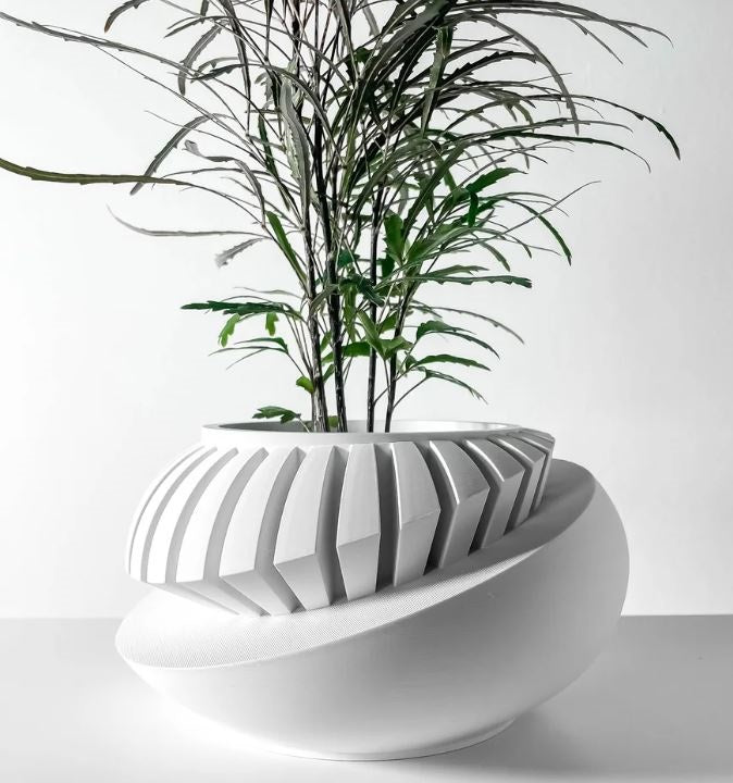 Luxar – 3D-Pflanzentopf mit orbitalem Schwung