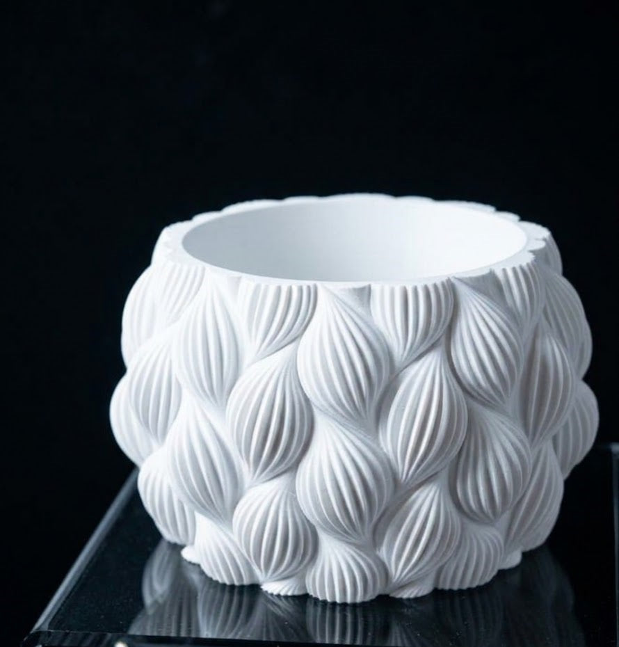 3D Pflanztopf „Ripple Planter“ – Wellen in Form und Struktur