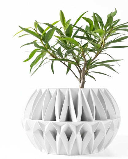 Der Oku – 3D-Pflanztopf mit präziser Facettenstruktur