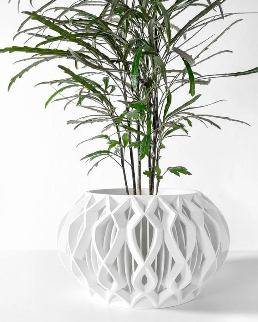 Octa 3D Pflanztopf – Geometrische Eleganz in Perfektion