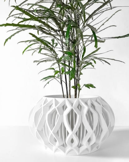 Octa 3D Pflanztopf – Geometrische Eleganz in Perfektion