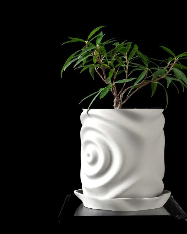 Waterdrop 3D Pflanztopf – Inspiriert von der Kraft eines Wassertropfens
