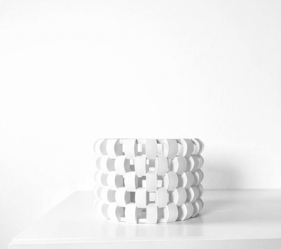 Sinol Pflanztopf – Luftiger 3D-Orchideentopf im geflochtenen Gitterdesign