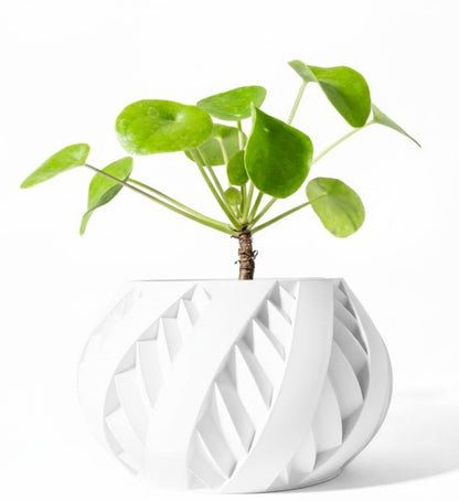 Der Silvo – 3D-Pflanztopf mit spiralförmiger Dynamik