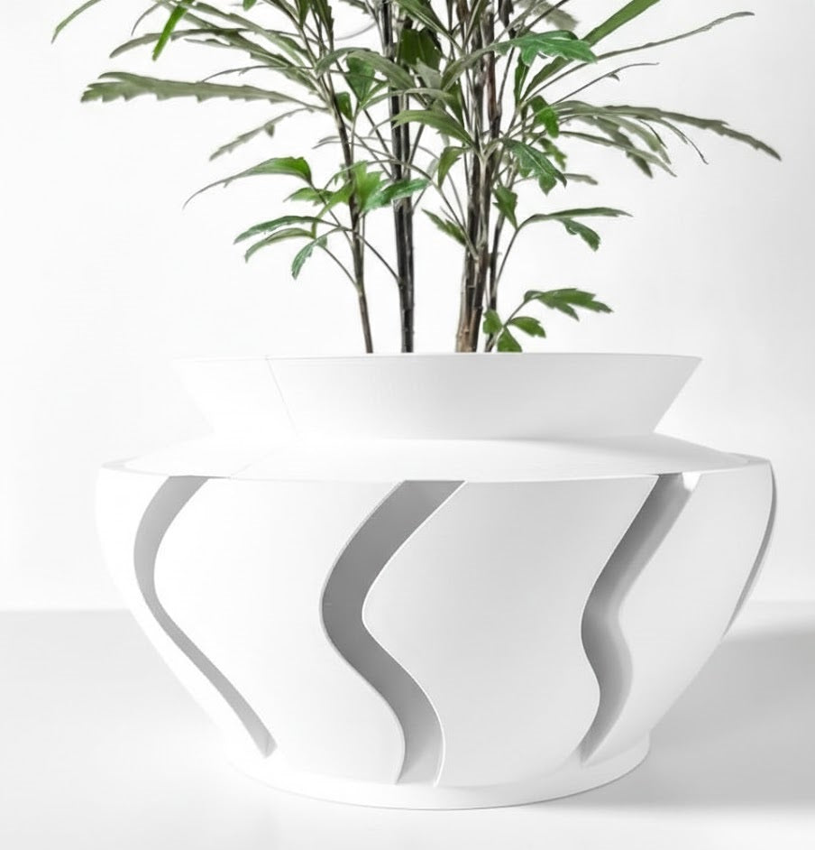 Inero 3D Pflanztopf – Dynamik in Form gegossen
